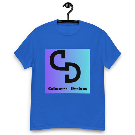 Calmness Designs, (C D) Logo, Creative Designs,  Men's classic tee