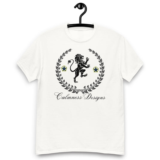 Coats of Arms, (C  D), Lions Crest Shield, Stars,  Calmness Designs,  Men's classic tee