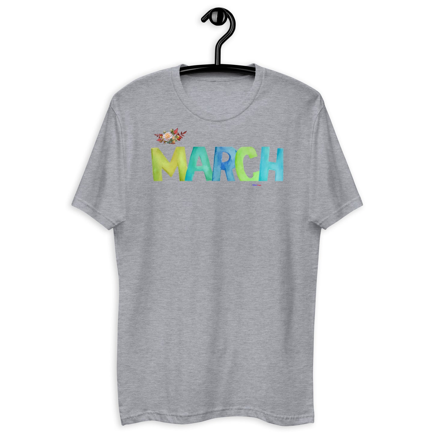 March, Calmness Designs,   Short Sleeve T-shirt