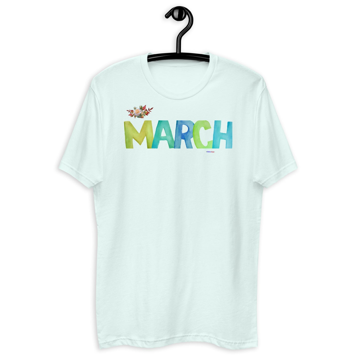 March, Calmness Designs,   Short Sleeve T-shirt