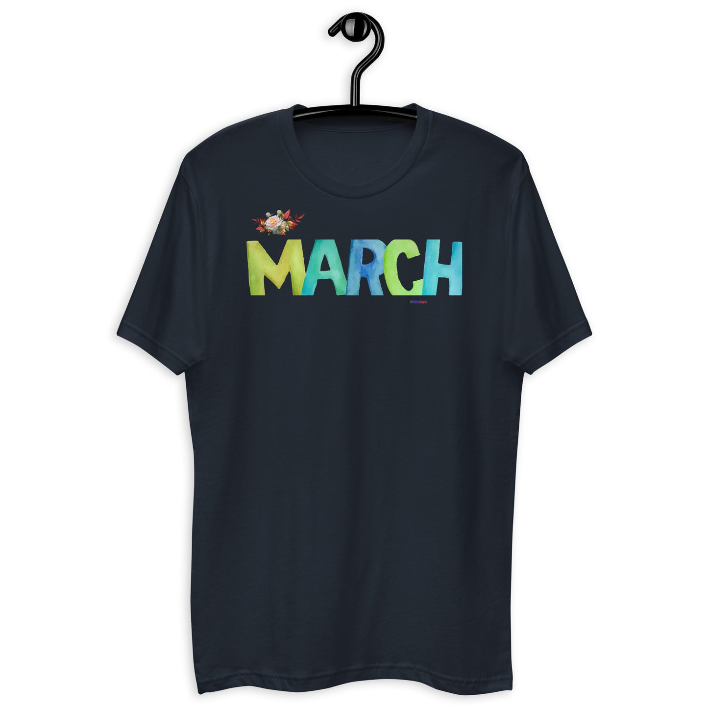 March, Calmness Designs,   Short Sleeve T-shirt