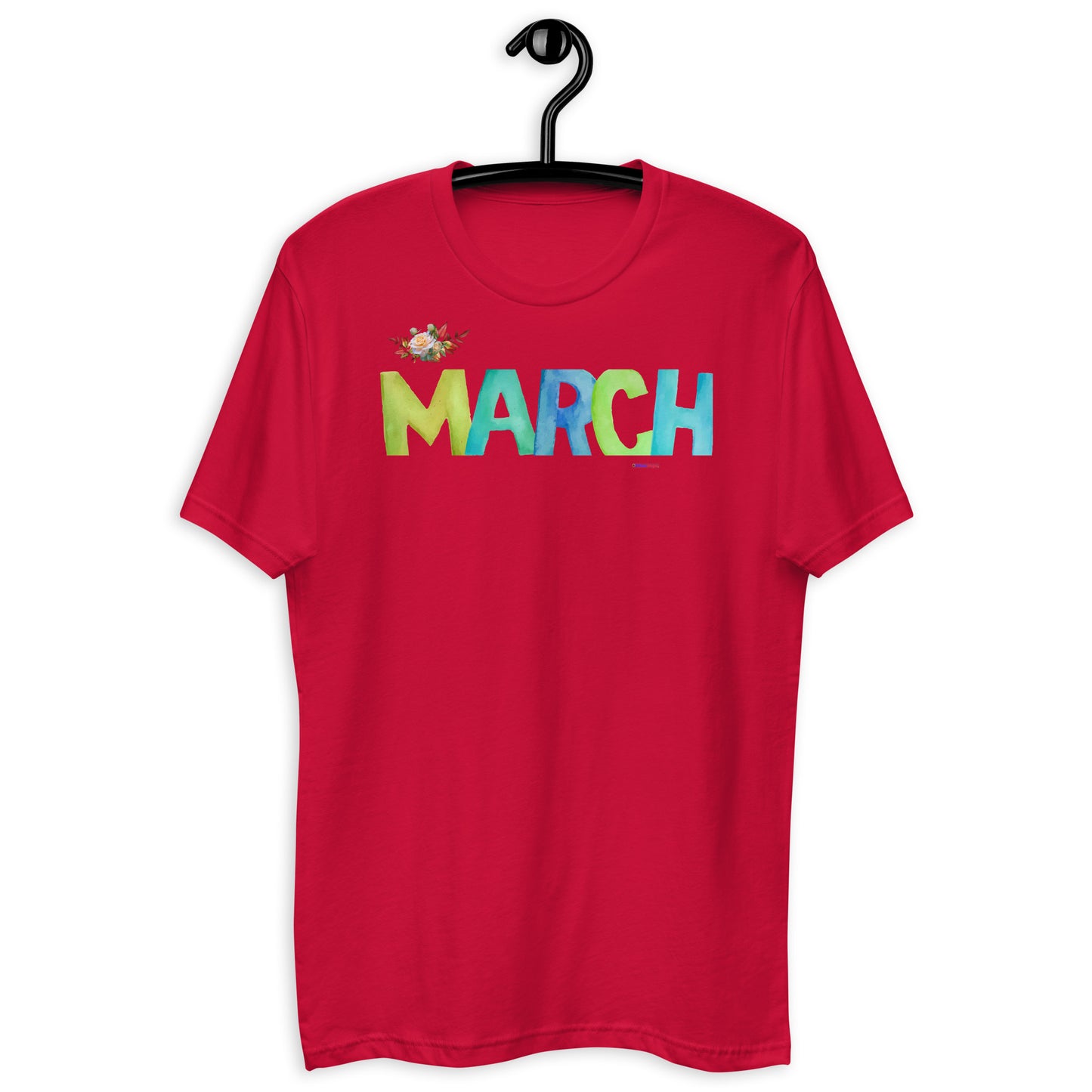 March, Calmness Designs,   Short Sleeve T-shirt