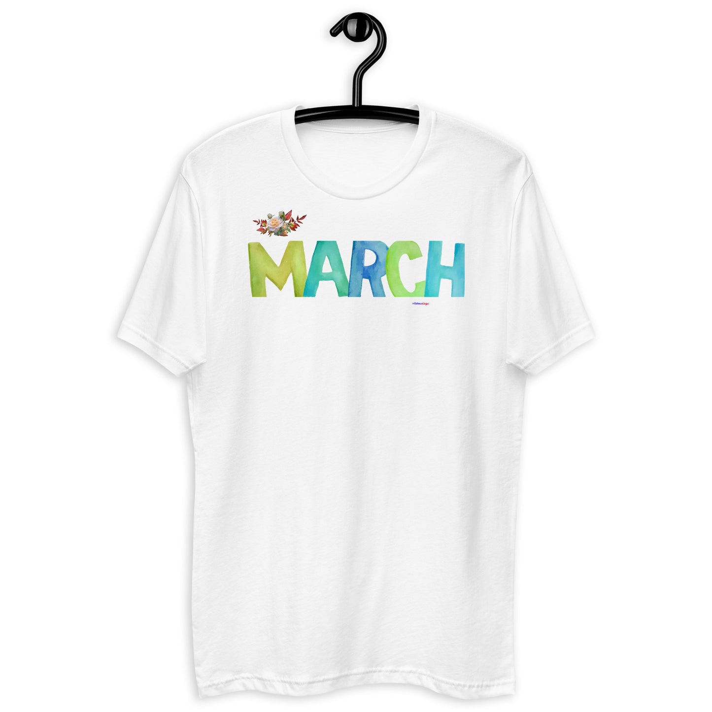 March, Calmness Designs,   Short Sleeve T-shirt