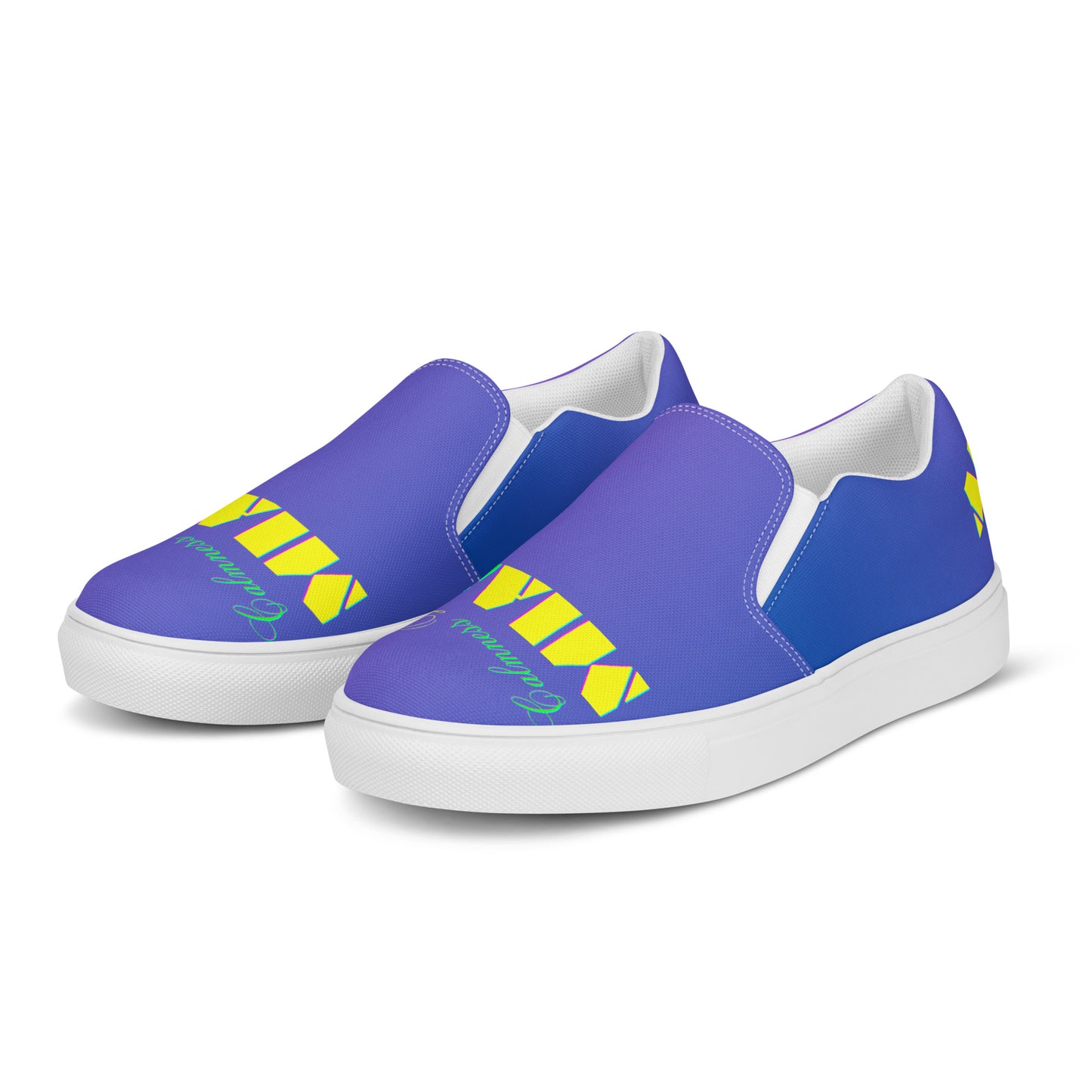 Calmness Designs, MIAMI,  Men’s slip-on canvas shoes