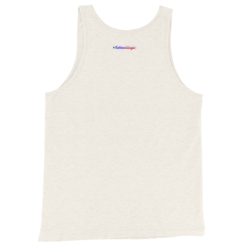 Calmness Designs, Hola,  Unisex Tank Top