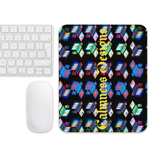 Isomentric Textured Workspace, Calmness Designs, Creative Designs,   Mouse pad