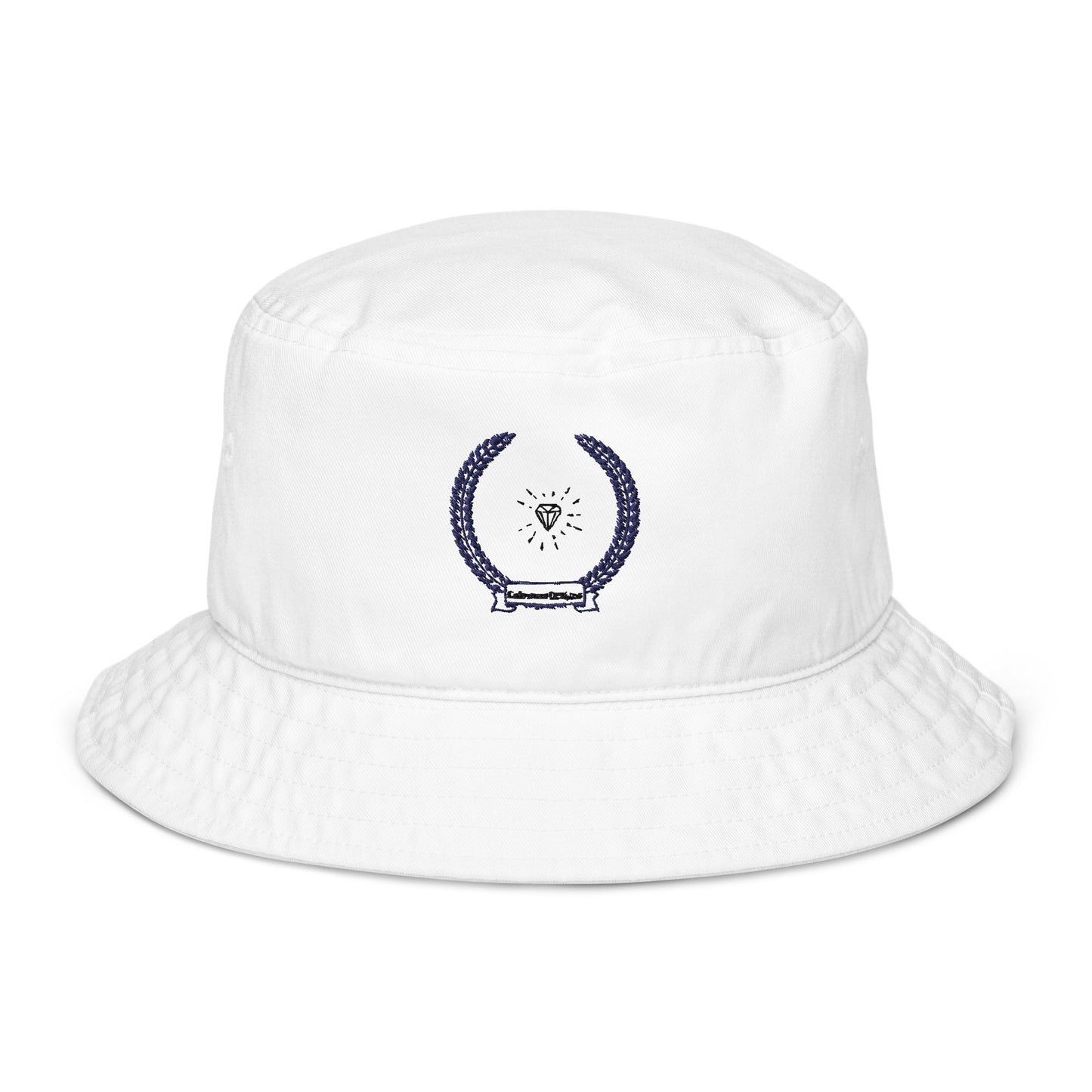 Diamond in Coats of Arms,   Calmness Designs,  Organic bucket hat