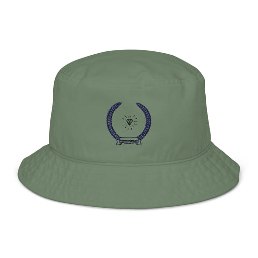 Diamond in Coats of Arms,   Calmness Designs,  Organic bucket hat