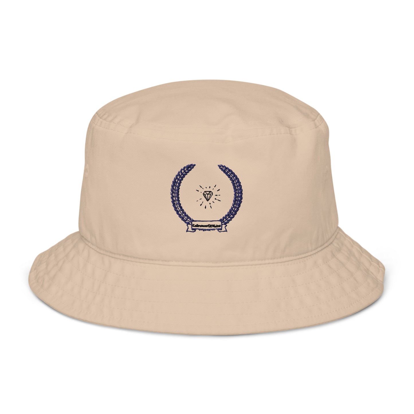 Diamond in Coats of Arms,   Calmness Designs,  Organic bucket hat