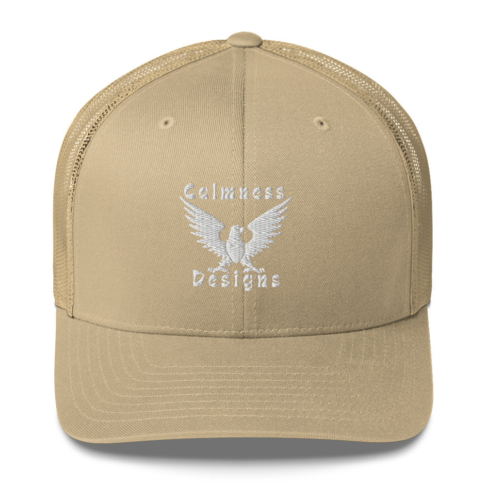 Eagle HERALDIC Symbol,  CALMNESS DESIGNS,  Creative Designer's,  Trucker Cap