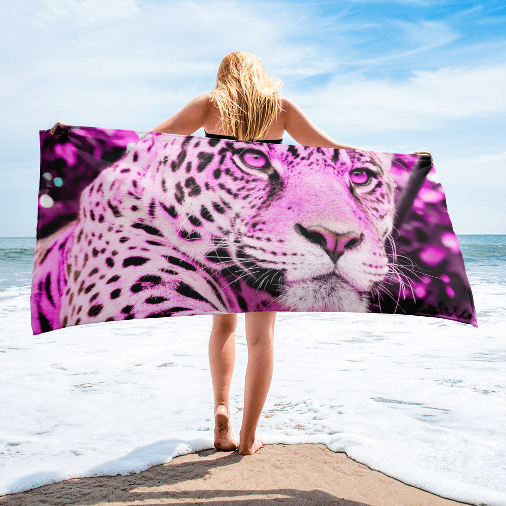 Beautiful Tiger Head  Towel