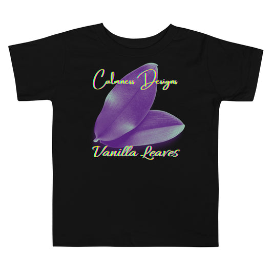 Vanilla Leaves, Calmness Designs,   Toddler Short Sleeve Tee