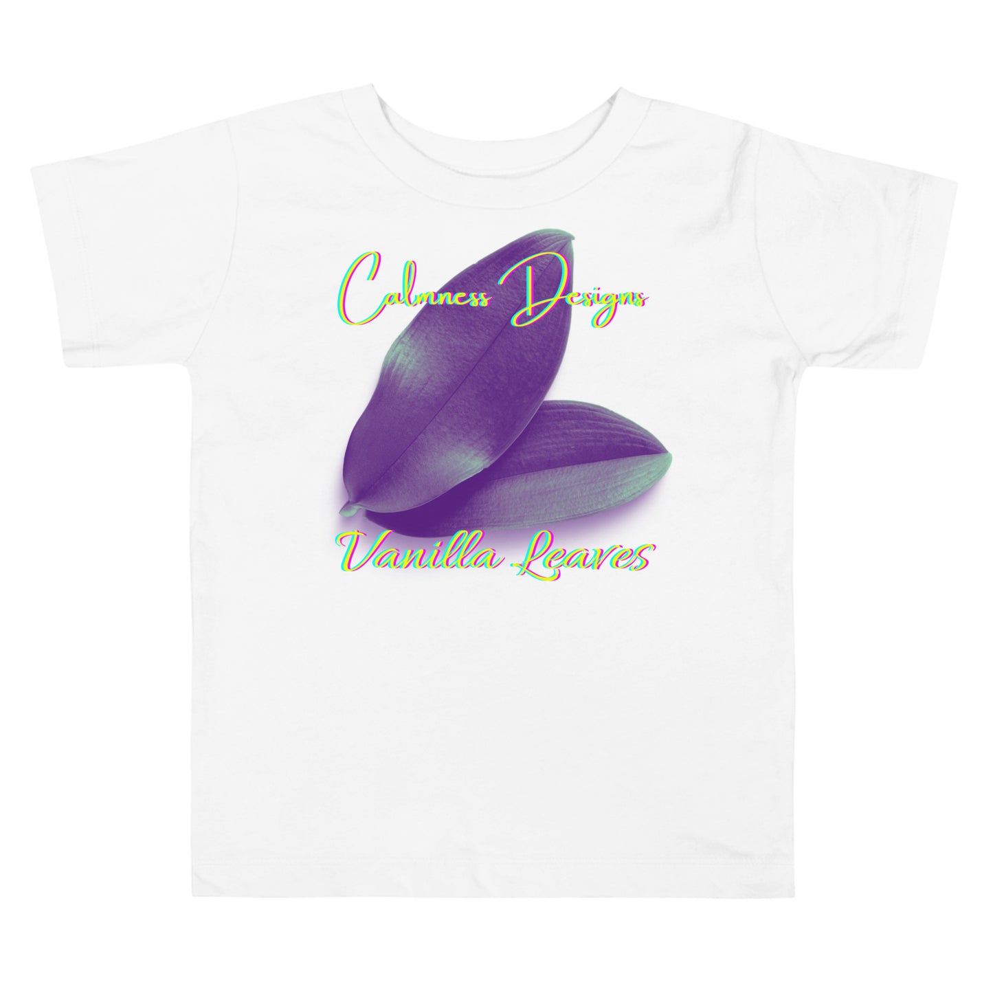 Vanilla Leaves, Calmness Designs,   Toddler Short Sleeve Tee