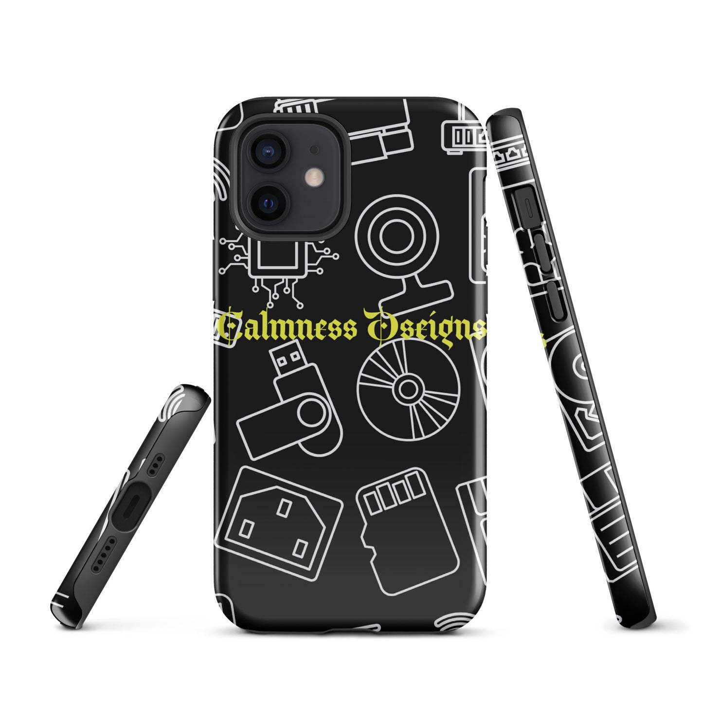 Computer  Hardware's, Calmness Designs, Creative Designs,  Tough Case for iPhone®