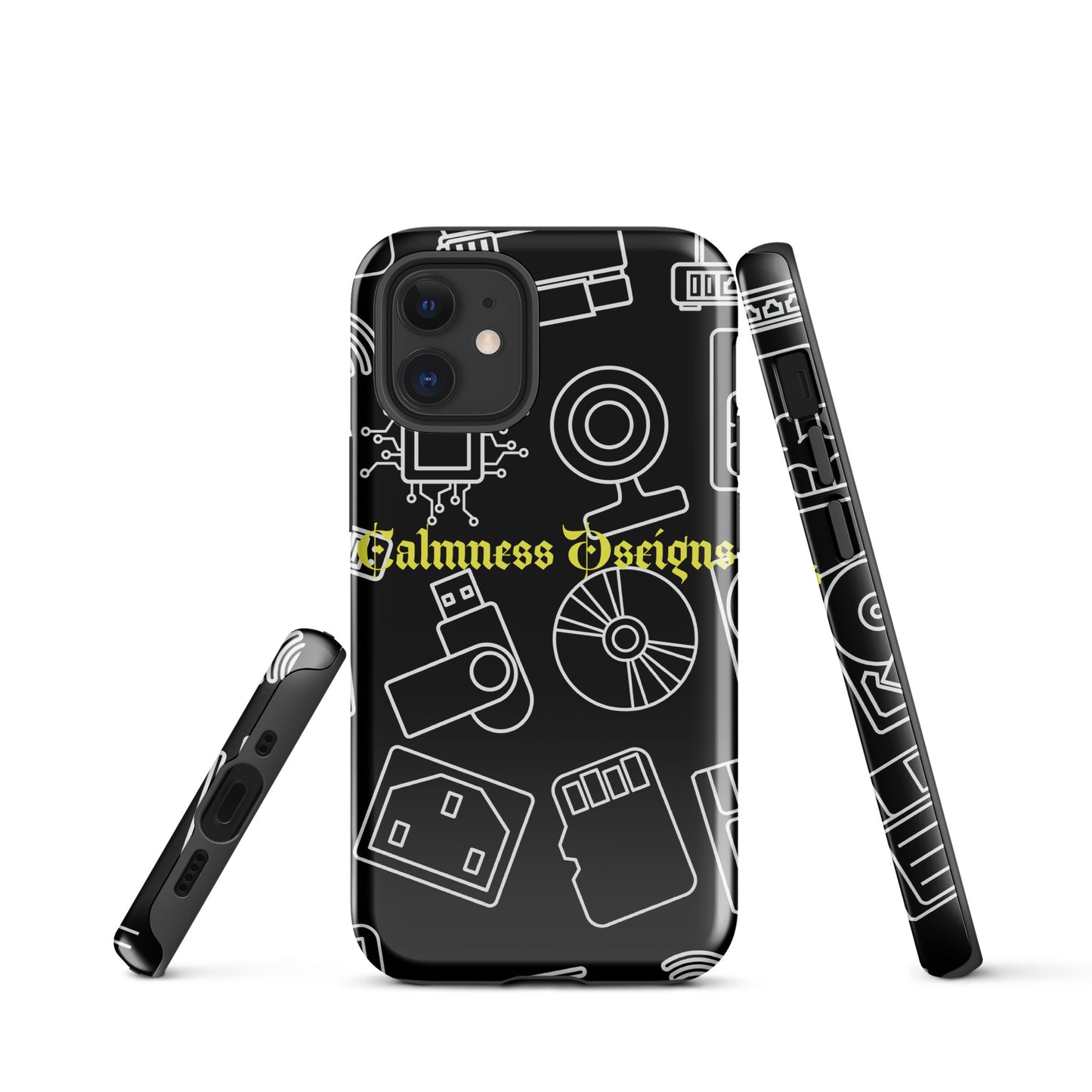 Computer  Hardware's, Calmness Designs, Creative Designs,  Tough Case for iPhone®