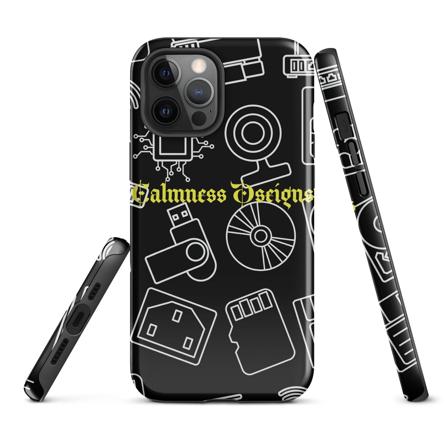 Computer  Hardware's, Calmness Designs, Creative Designs,  Tough Case for iPhone®