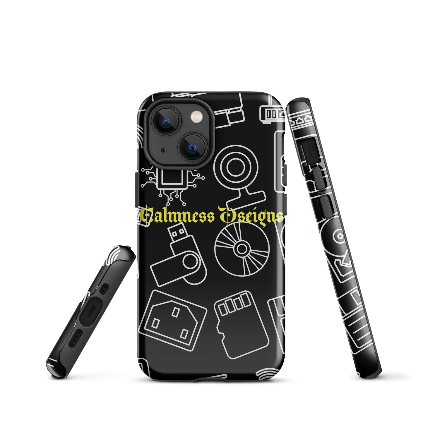 Computer  Hardware's, Calmness Designs, Creative Designs,  Tough Case for iPhone®