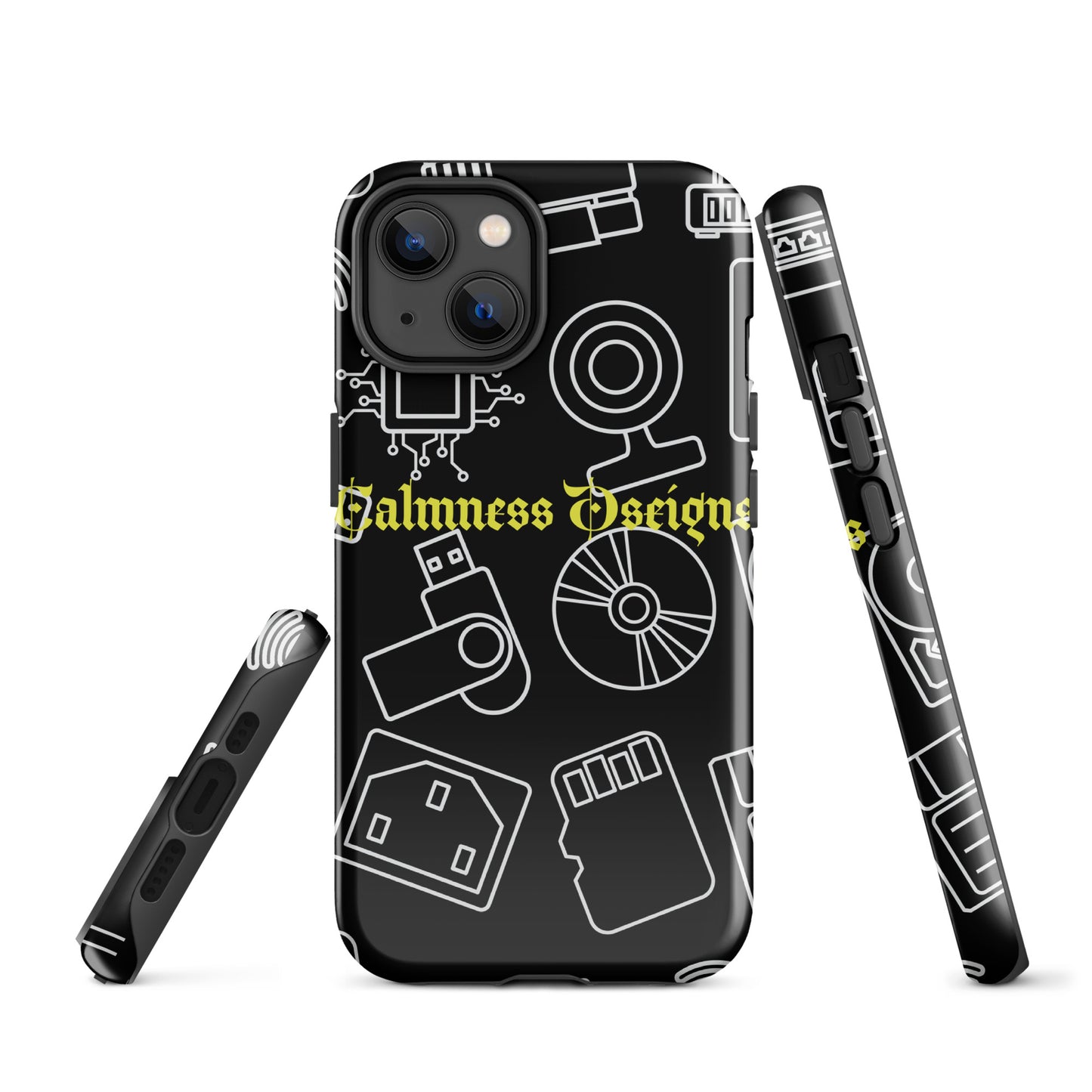 Computer  Hardware's, Calmness Designs, Creative Designs,  Tough Case for iPhone®