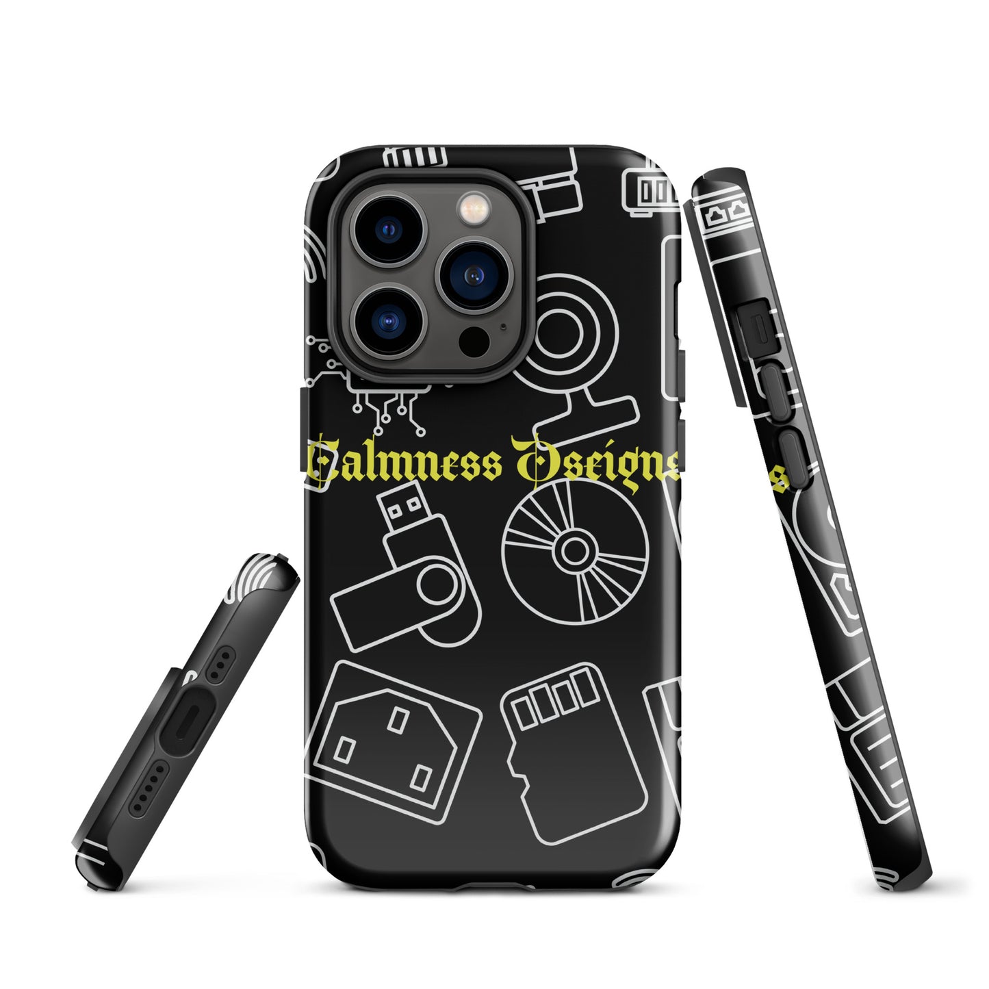 Computer  Hardware's, Calmness Designs, Creative Designs,  Tough Case for iPhone®