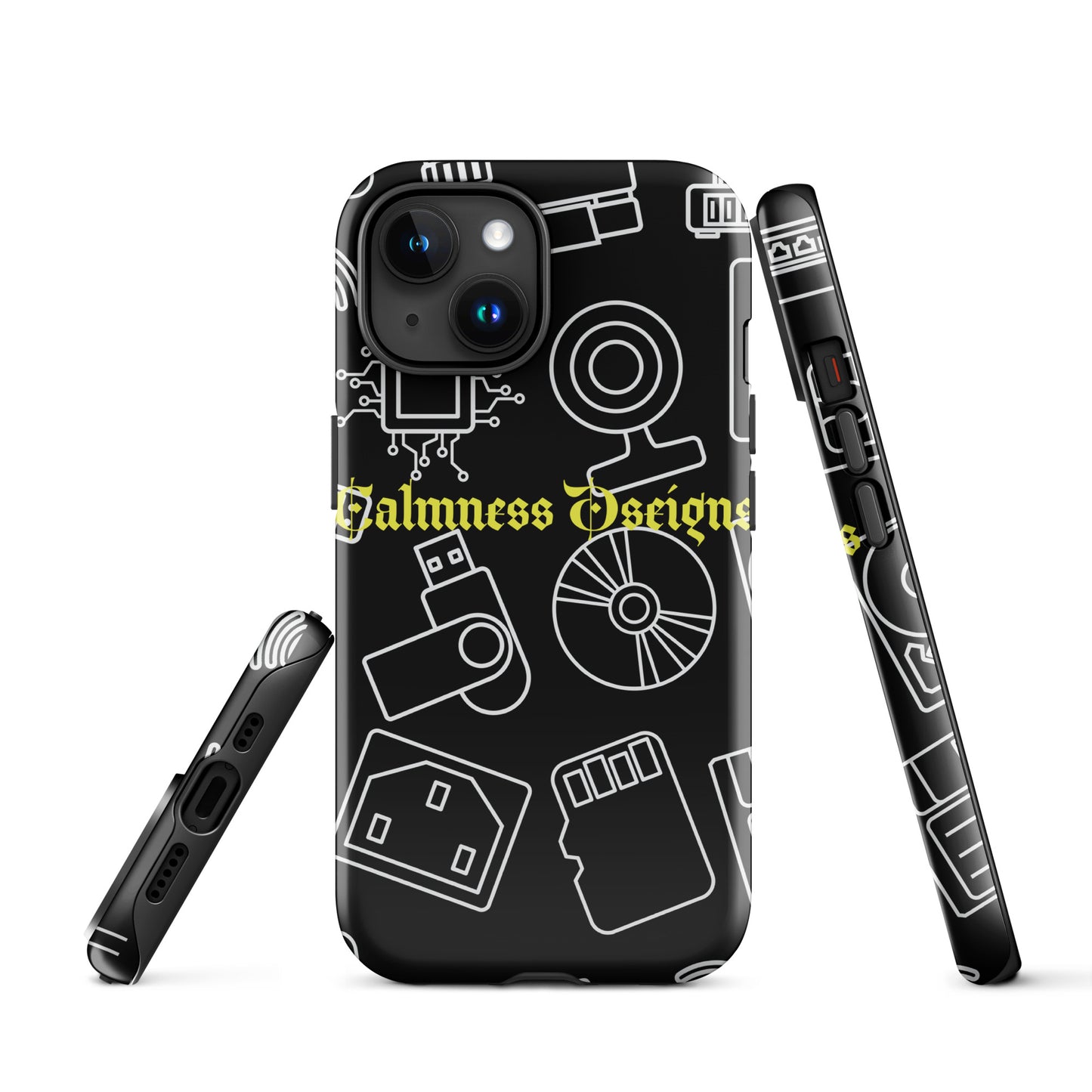 Computer  Hardware's, Calmness Designs, Creative Designs,  Tough Case for iPhone®