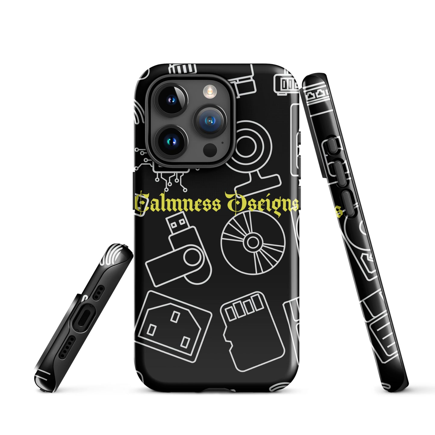 Computer  Hardware's, Calmness Designs, Creative Designs,  Tough Case for iPhone®