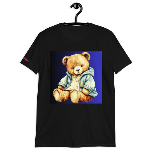 Teddy Bear , RELAXING, Chilling, Calmness Designs, Creative Designs,  Short-Sleeve Unisex T-Shirt