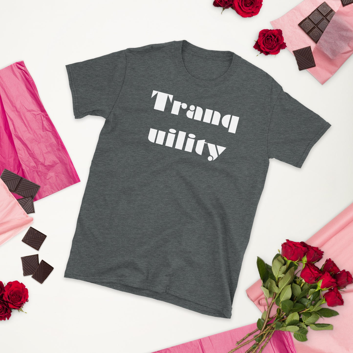 Tranquility, Calmness Designs, Creative Designs,   Short-Sleeve Unisex T-Shirt