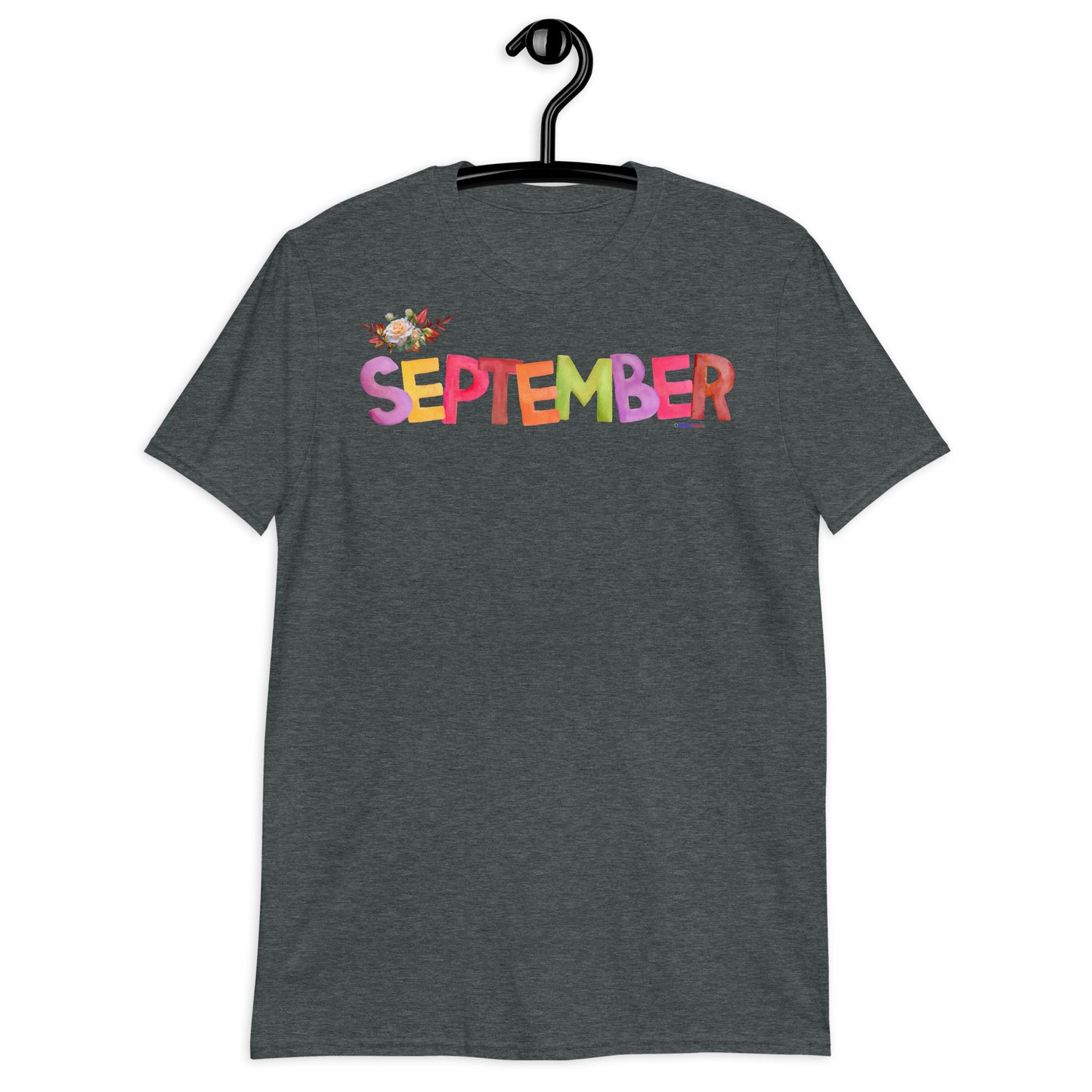 September, Calmness Designs,  Short-Sleeve Unisex T-Shirt