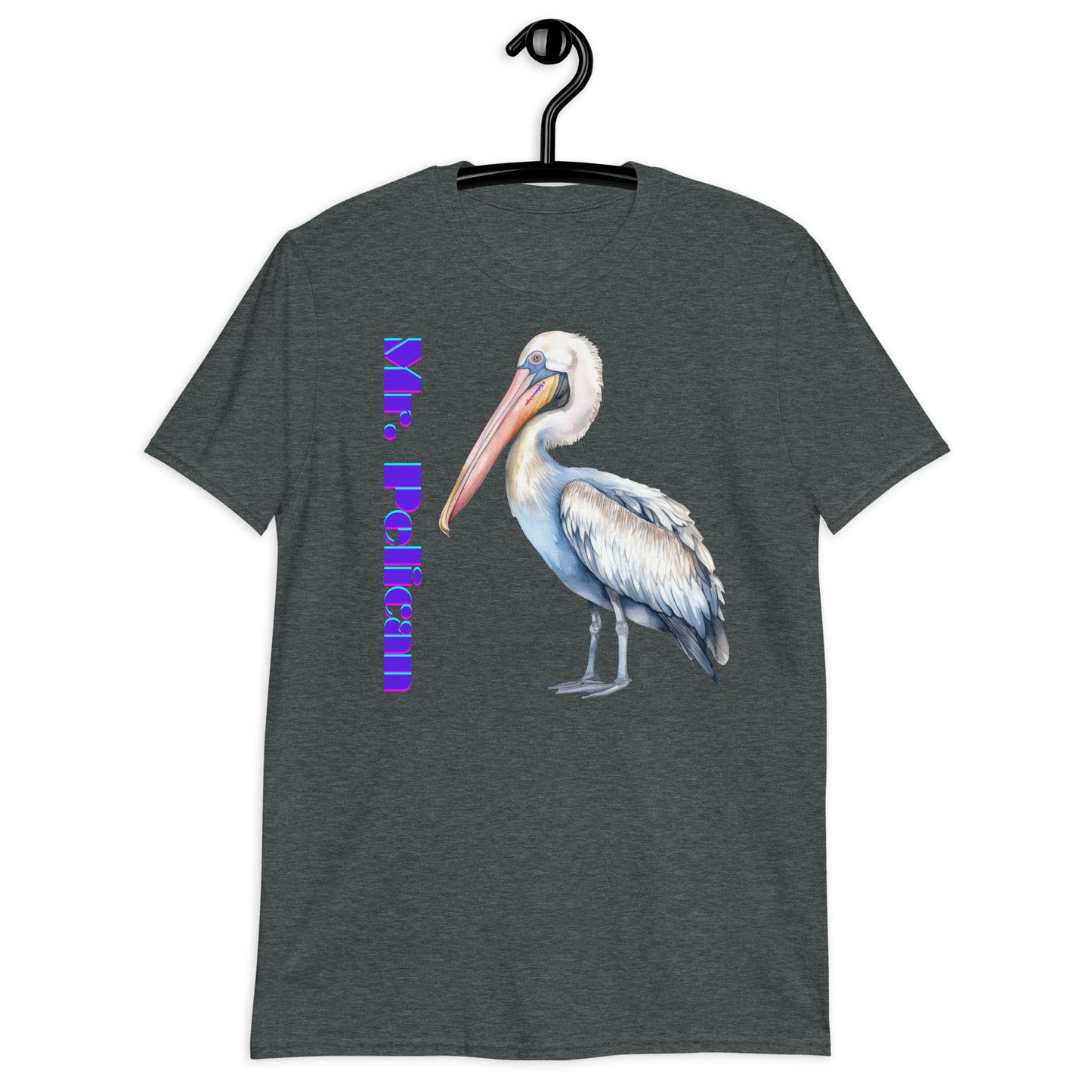 Mr. Pelican, Calmness Designs,    Short-Sleeve Unisex T-Shirt