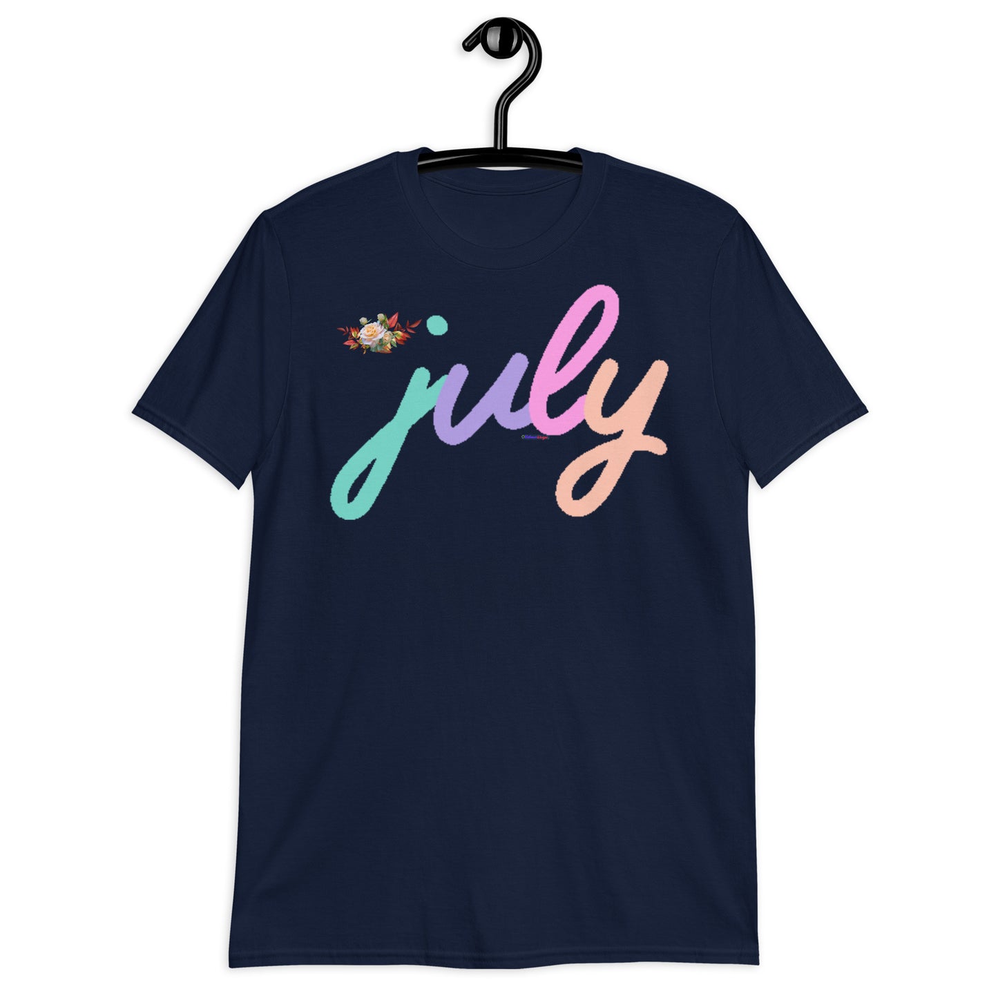 July, Calmness Designs,    Short-Sleeve Unisex T-Shirt