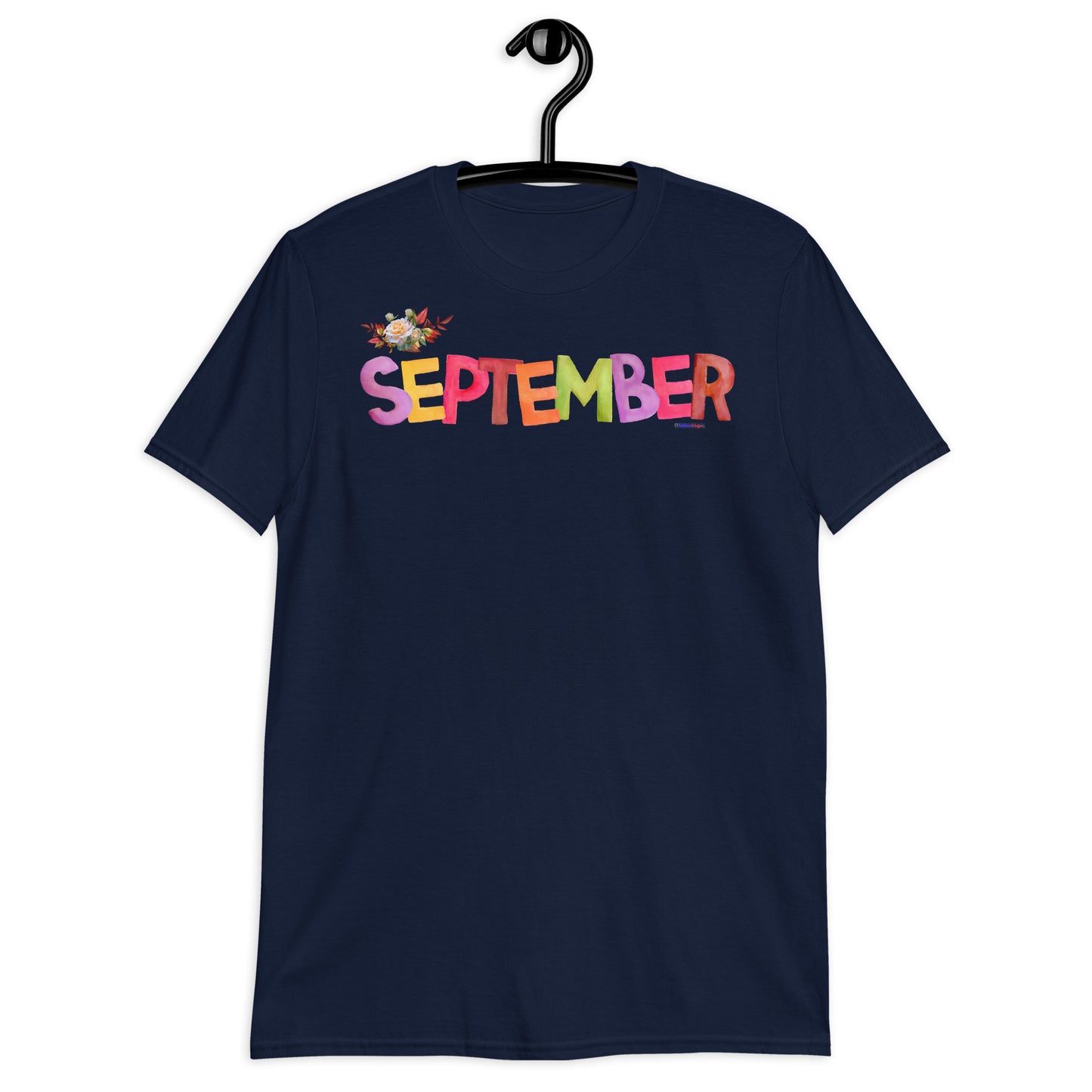 September, Calmness Designs,  Short-Sleeve Unisex T-Shirt