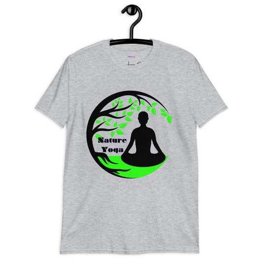 Nature Leaves, Flowers, Calmness Designs,  Short-Sleeve Unisex T-Shirt