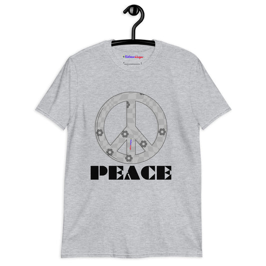 PEACE, PEACE-SIGN, Calmness Designs,  Short-Sleeve Unisex T-Shirt