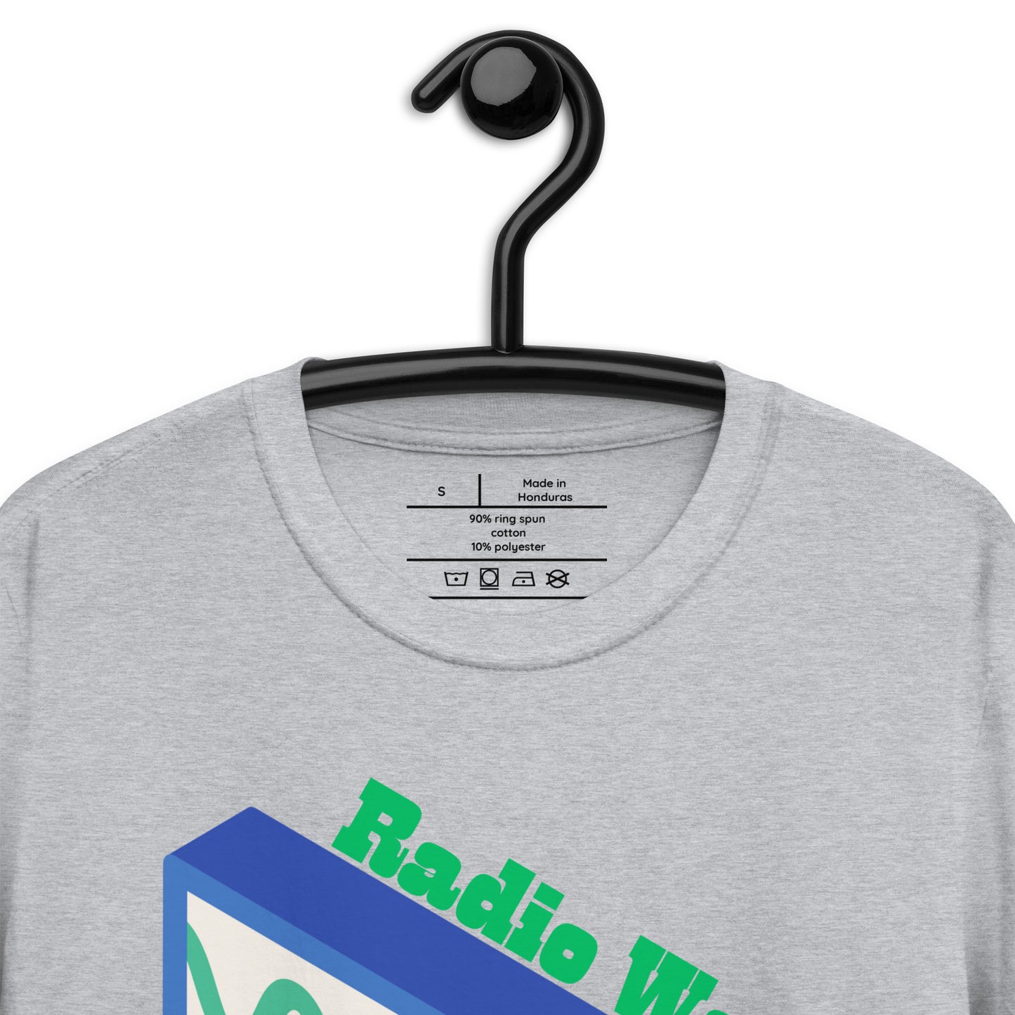 Radio Waves CALMNESSDESGIN.COM,  Short-Sleeve Unisex T-Shirt