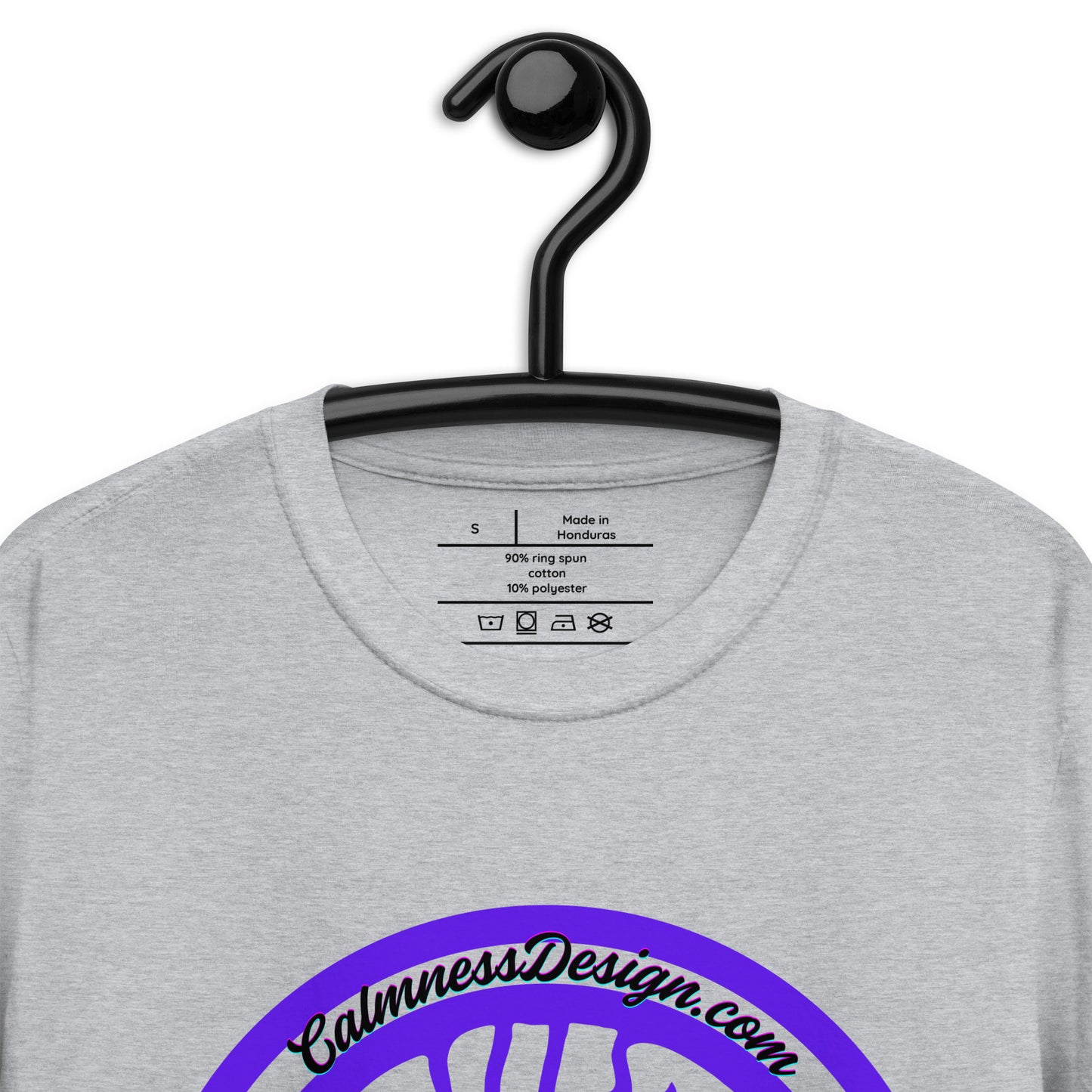 Brain Wave,  CALMNESSDESGIN.COM,  Short-Sleeve Unisex T-Shirt