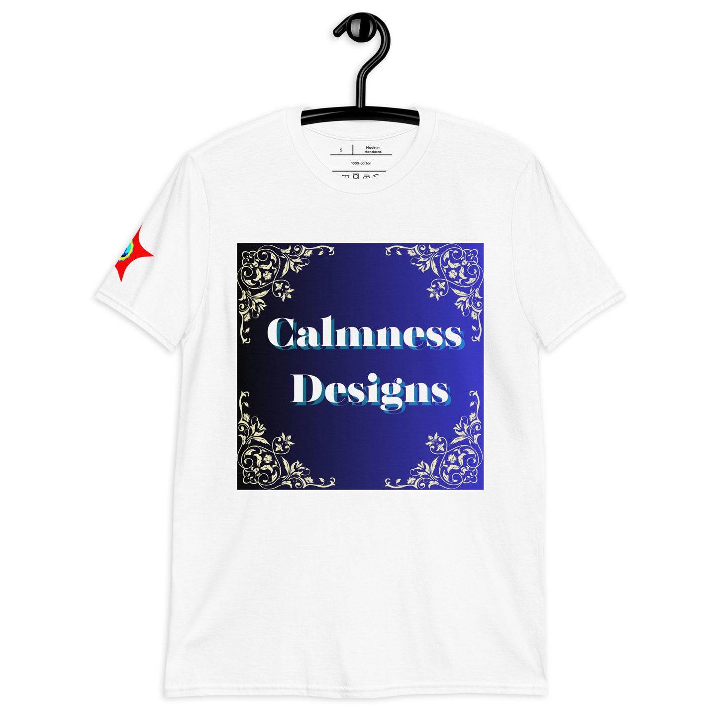 Decorative Frame, Calmness Designs Short-Sleeve Unisex T-Shirt