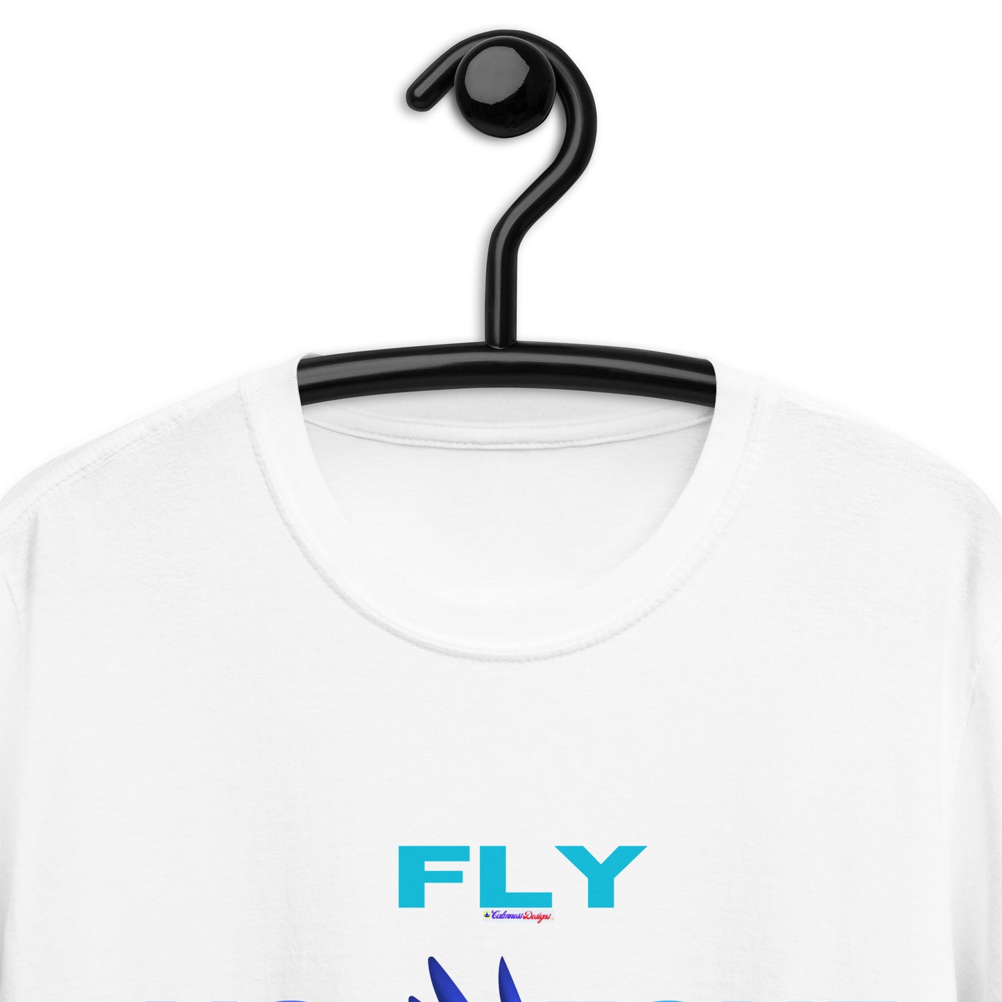 No Fly Zone, Beautiful Parrot Colorful, Flying, Calmness Designs,   Short-Sleeve Unisex T-Shirt