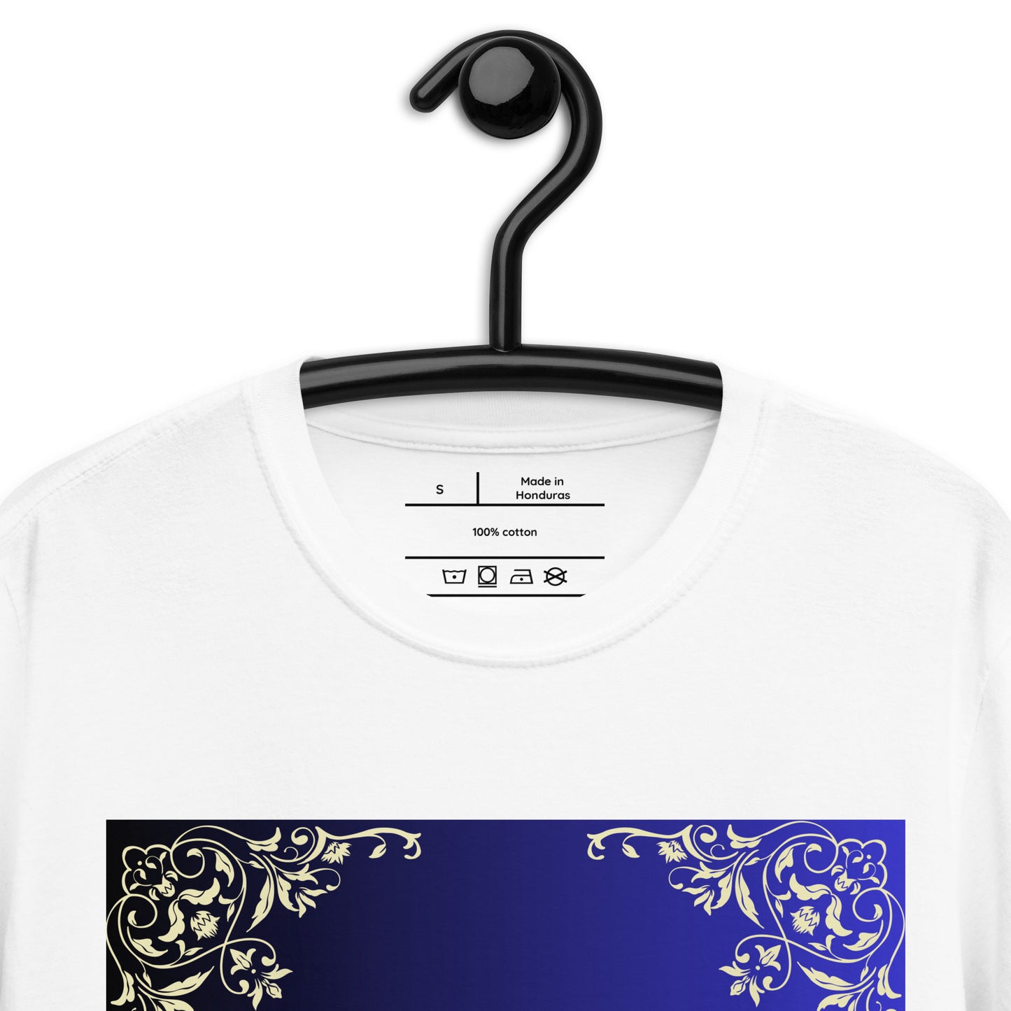 Decorative Frame, Calmness Designs Short-Sleeve Unisex T-Shirt