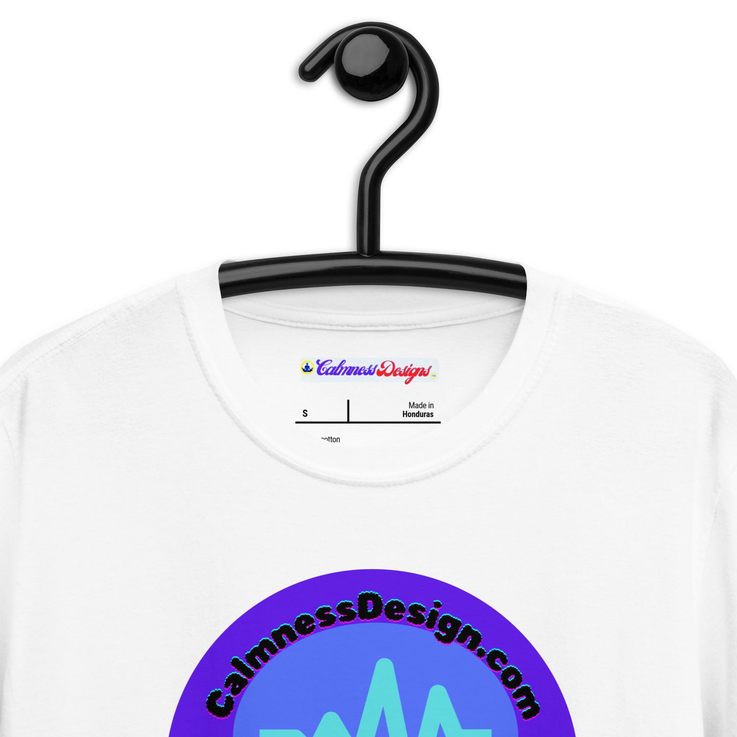 Brain Activity, CALMNESSDESGIN.COM  Short-Sleeve Unisex T-Shirt