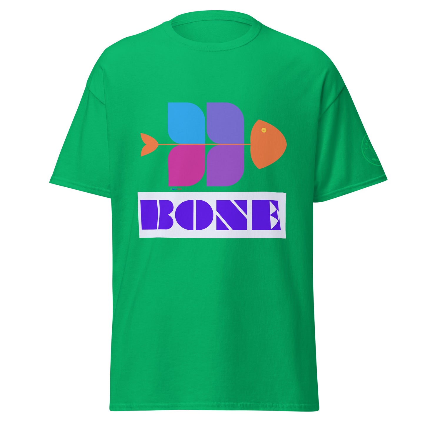 Fish Bone Diagram, CALMNESS DESIGNS,  Creative Designer's,  Unisex classic tee