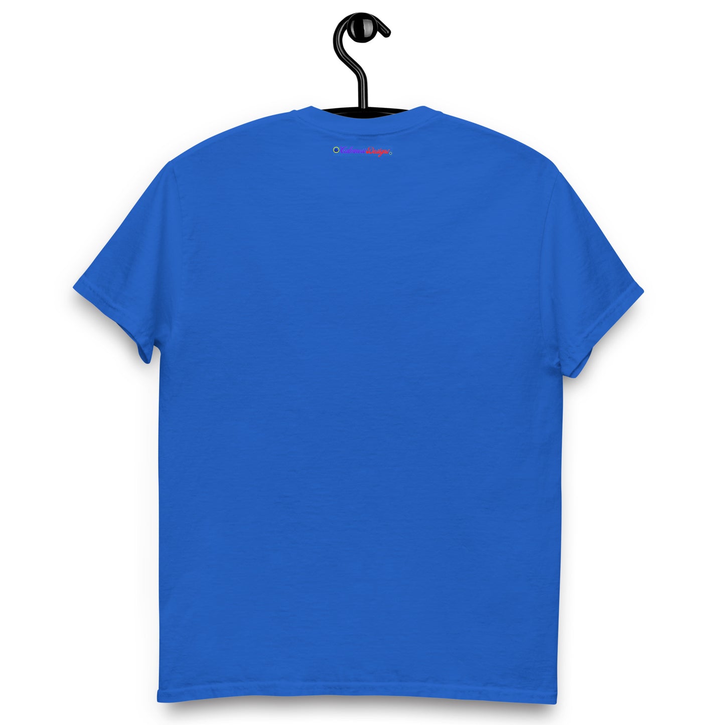 Bidri Decorative Elements Border BLUE, CALMNESS DESIGNS,  Creative Designer's,  Unisex classic tee