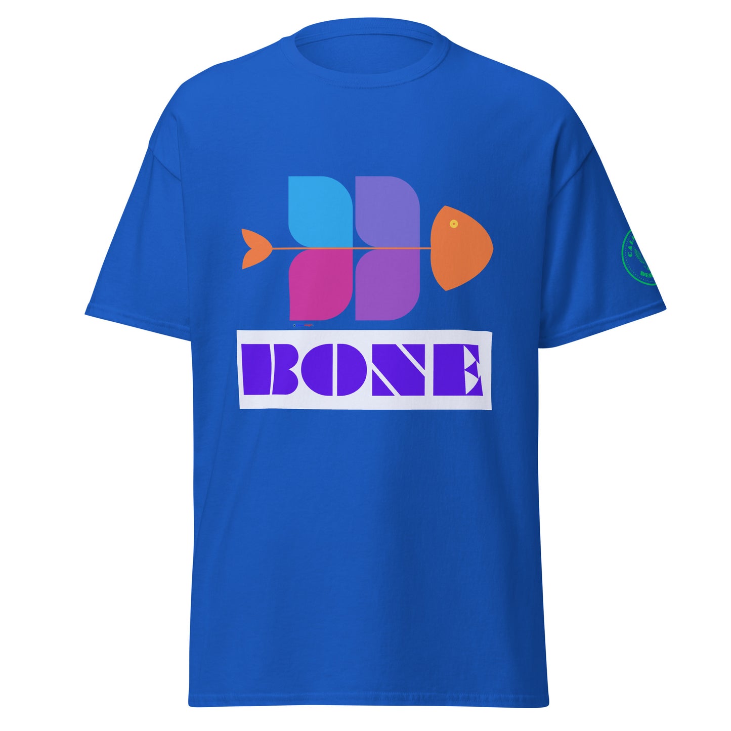 Fish Bone Diagram, CALMNESS DESIGNS,  Creative Designer's,  Unisex classic tee