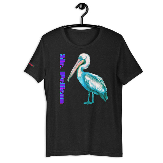 Mr. Pelican, Calmness Designs,  Unisex t-shirt