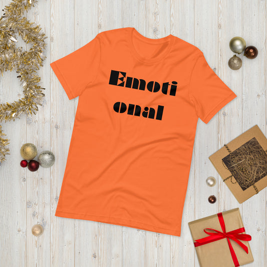 Emotional, Calmness Designs, Creative Designs,  Unisex t-shirt