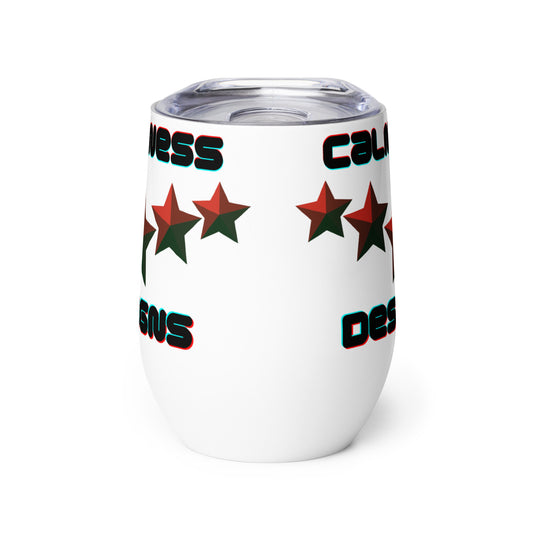 FIVE STARS, CALMNESS DESIGNS,  Creative Designer's, Wine tumbler