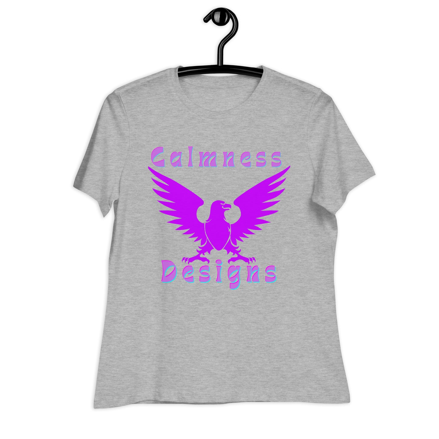 Eagle HERALDIC Symbol,  CALMNESS DESIGNS,  Creative Designer's, Women's Relaxed T-Shirt