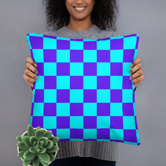 Checkered, Master Piece, Basic Pillow