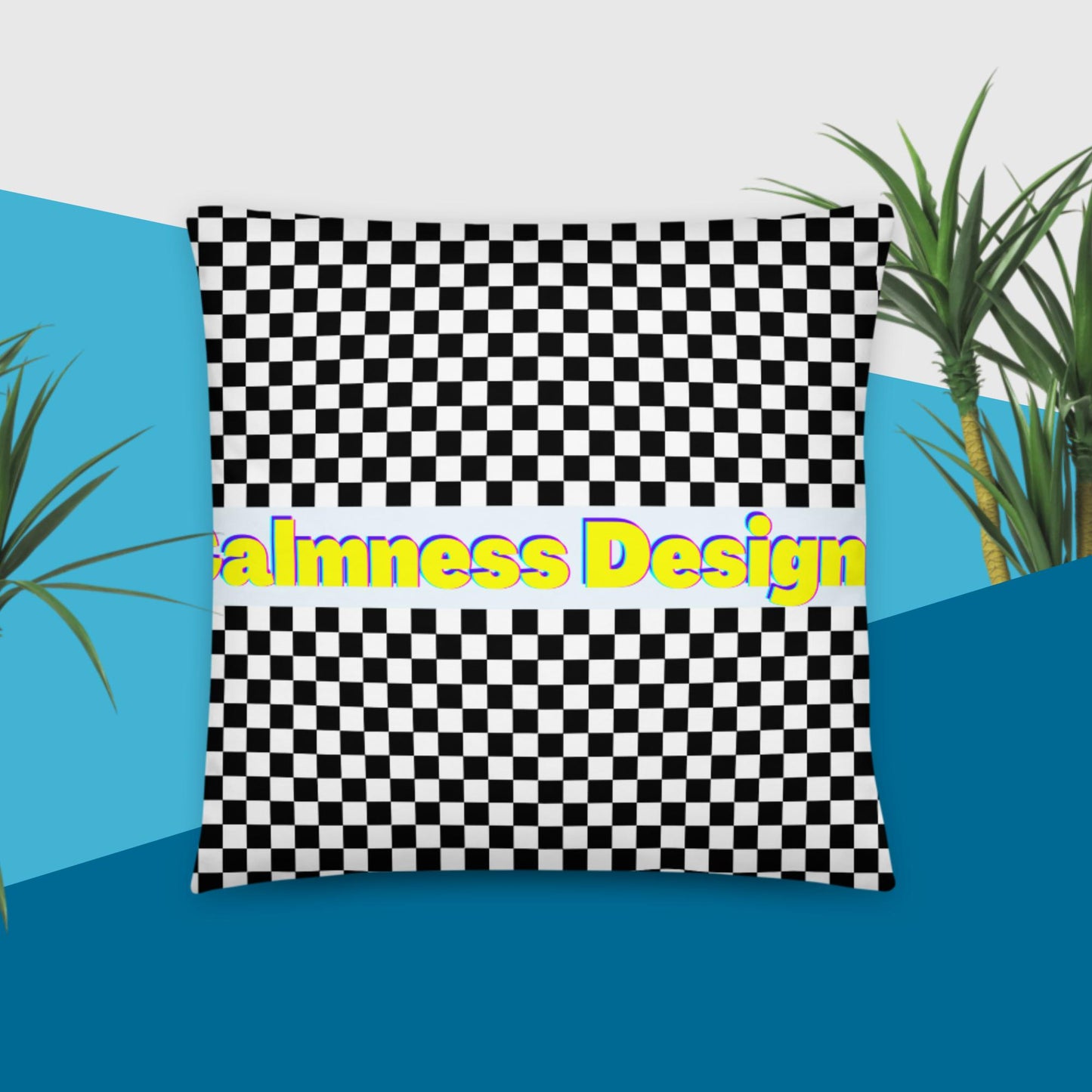 Checkered Calmness Designs, Basic Pillow