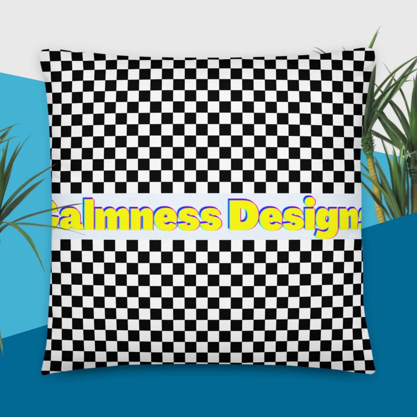 Checkered Calmness Designs, Basic Pillow