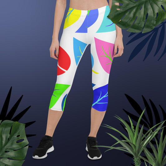 Leaf's Of Life, Capri Leggings